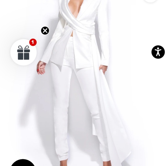 Miss Circle slim fit trousers - Picture 1 of 3